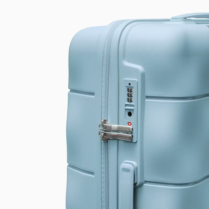 Średnia walizka PUCCINI KYOTO PP026B 7B Niebieska