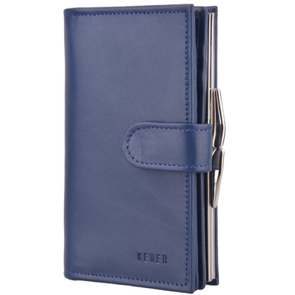 Portfel damski skórzany KEMER P13 LK Granat - min. zamówienie 20 / 50 / 100 szt.