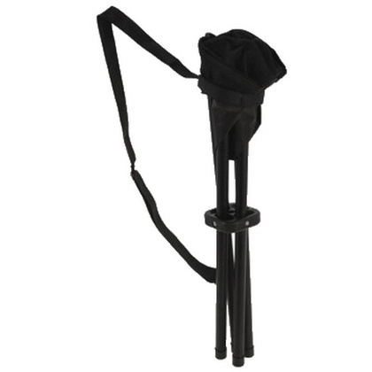 KRZESEŁKO WĘDKARSKIE TURYSTYCZNE TABOREK SKŁADANY REDCLIFFS 33X33X40CM CZARNY