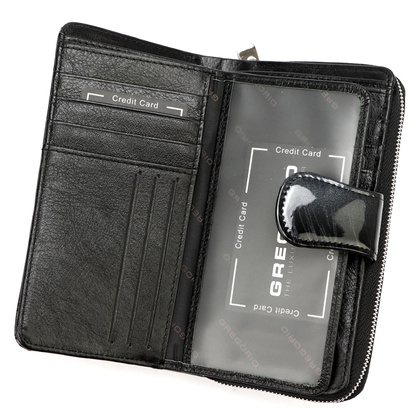 Portfel damski skórzany PELLUCCI FF-116 Czerwony