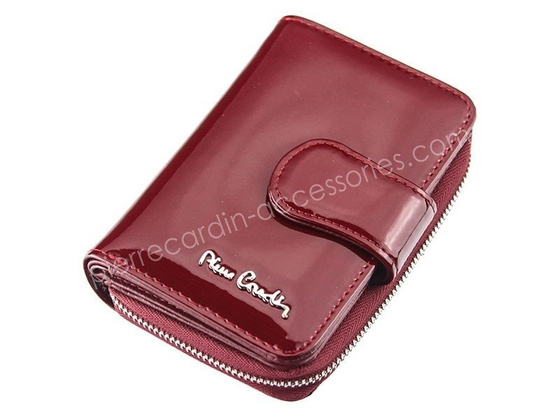 Portfel damski skórzany PIERRE CARDIN 05 LINE 115 Czerwony