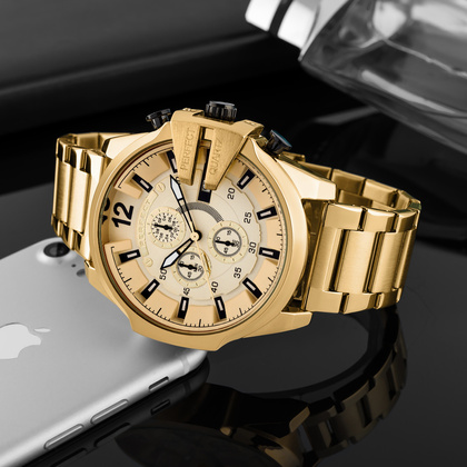 ZEGAREK MĘSKI PERFECT M513CH-05 - CHRONOGRAF (zp387d) + BOX