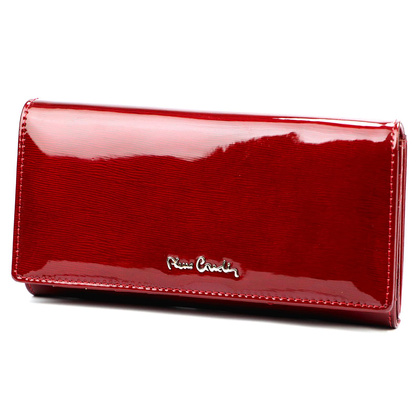 Portfel damski skórzany PIERRE CARDIN 05 LINE 102 Fioletowy