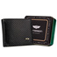 Poziomy, skórzany portfel męski carbon