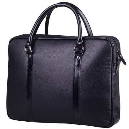 Teczka damska skórzana KEMER B 872/GR+DF Czarna - min. zamówienie 20 / 50 / 100 szt.