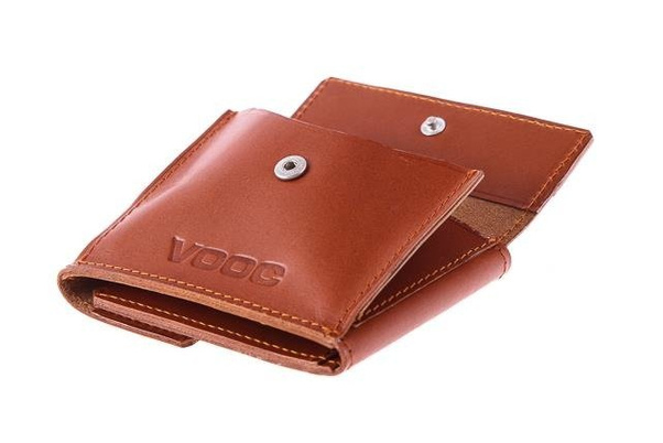 Portfel skórzany UNISEX Vintage P41 brąz