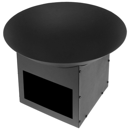 Palenisko ogrodowe metalowe czarne 56x41 cm