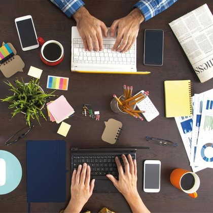 Notes A5 KIEL Niebieski