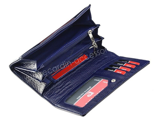 Portfel damski skórzany Pierre Cardin 05 LINE 114 Czarny