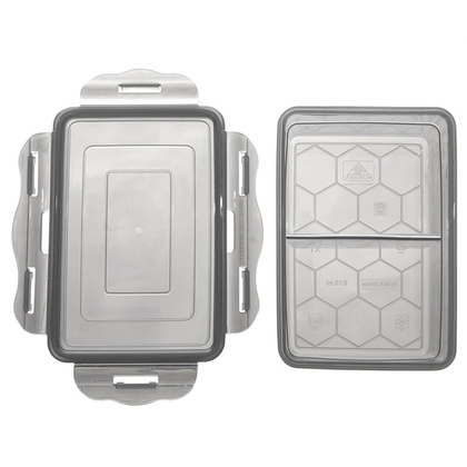 Pojemnik z uszczelką dzielony do przechowywania z pokrywką do żywności 500 ml