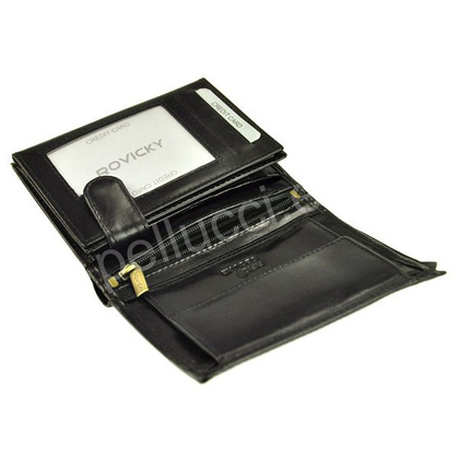 Portfel męski skórzany PELLUCCI N4-RVT RFID Czarny