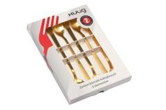 Komplet łyżeczek koktajlowych Vita Mat Gold 6 szt. w pudełku 9033