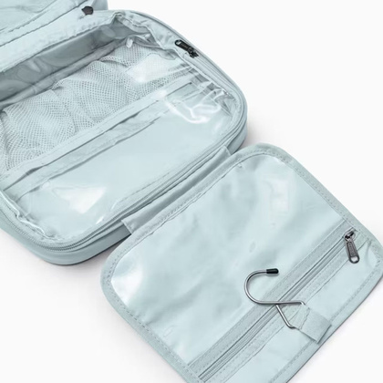 Kosmetyczka PUCCINI FASHION COLLECTION QML016 7B Błękitna