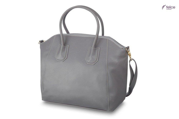 Torebka damska KEMER Dublin Jasno Szara - min. zamówienie 20 / 50 / 100 szt.