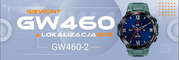 Smartwatch Giewont GW460-2 Zielony
