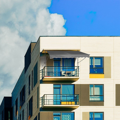 Markiza / roleta ochrona przeciwsłoneczna rozporowa teleskopowa