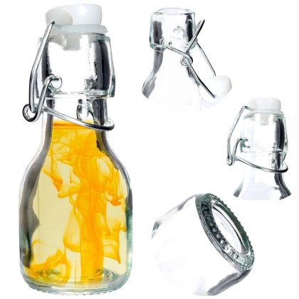 Dozownik do oliwy octu butelka z klipsem na oliwę ocet 75 ml