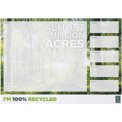 Notatnik Desk-Mate® w formacie A3 z materiałów z recyklingu