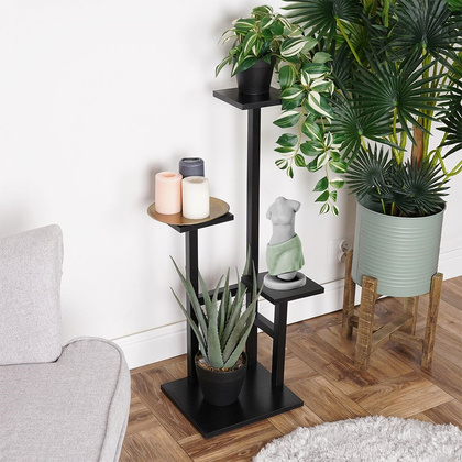 Kwietnik metalowy 3-poziomowy