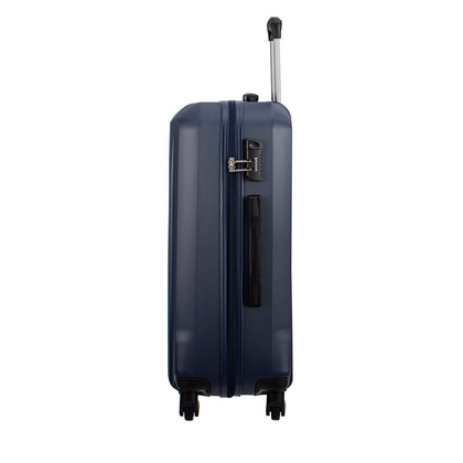 Średnia walizka PUCCINI PARIS ABS03B 7A Granatowa