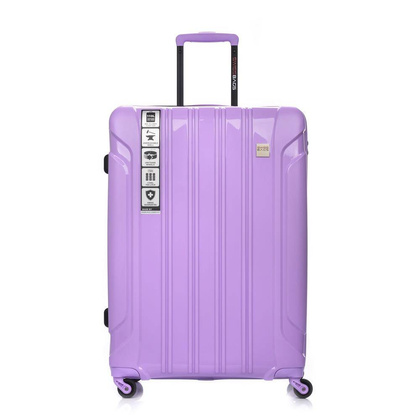 Duża Walizka SwissBags Tourist 75cm Fioletowa