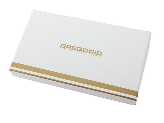 Portfel damski skórzany GREGORIO ZLF-106 Popiel