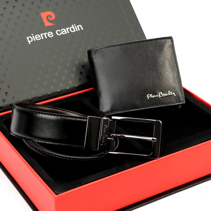 Męski zestaw prezentowy Pierre Cardin ZG-133-BR-130 Czarny