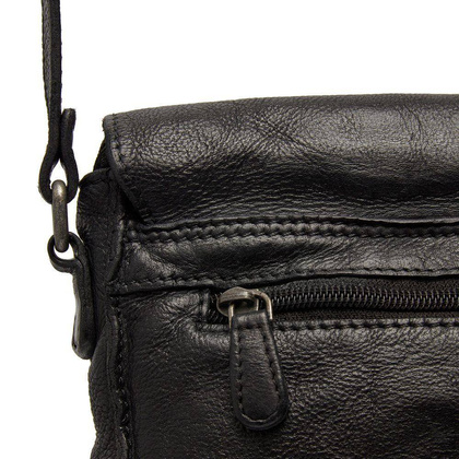 Torebka damska skórzana na ramię Czarna - min. zamówienie 20 / 50 / 100 szt.