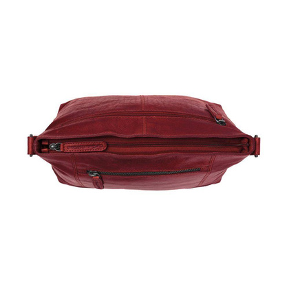 Torebka damska skórzana Annic Czerwona - min. zamówienie 20 / 50 / 100 szt.