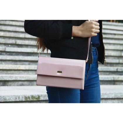 Torebka wizytowa damska KEMER SOLIER F13 Granatowa - min. zamówienie 20 / 50 / 100 szt.