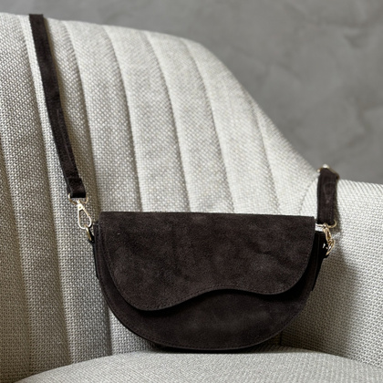 TOREBKA ZAMSZ NATURALNY 25-004 Ciemny brąz