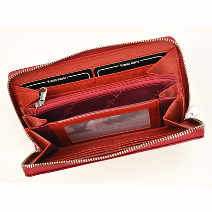 Portfel damski skórzany PELLUCCI 5247-2 czarny