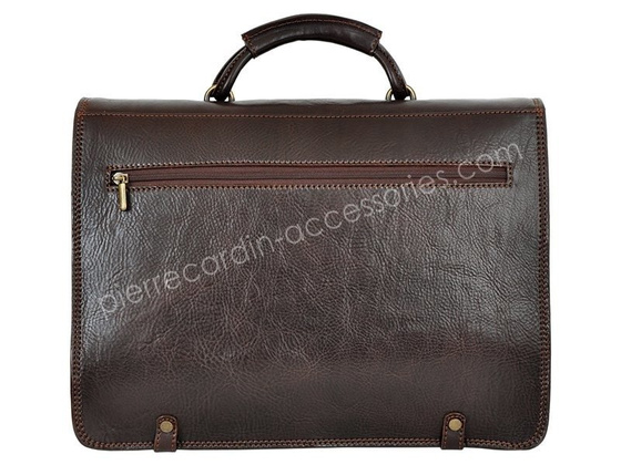 Teczka męska skórzana PIERRE CARDIN 1357 RM02 Czarna