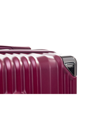 Zestaw 3 walizek KEMER RGL 735 Bordowy