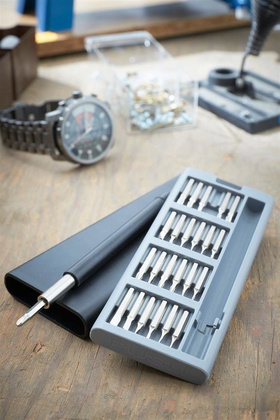 Zestaw wkrętaków BIT PRECISION, czarny