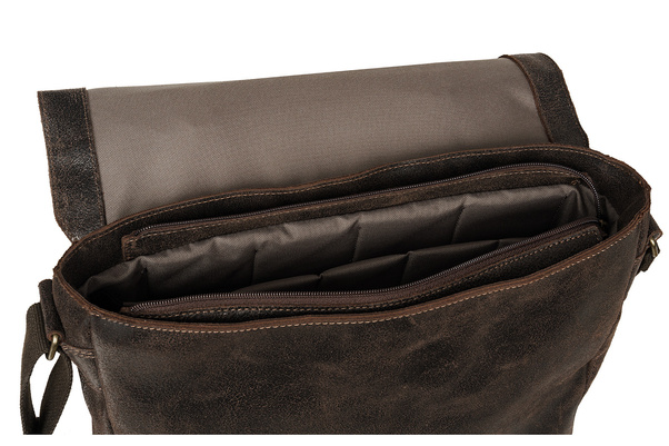 Torba męska Canaletto vintage skóra naturalna 14 cali TM258s344