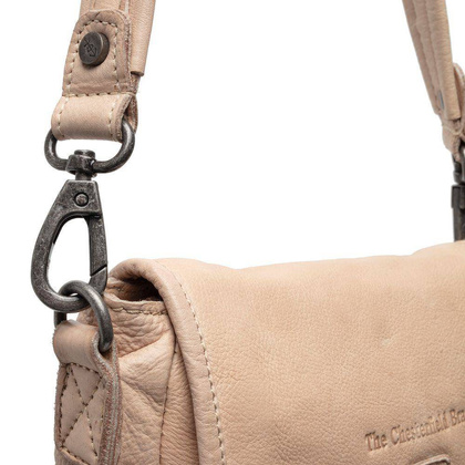 Torebka damska, listonoszka skórzana Beżowa - min. zamówienie 20 / 50 / 100 szt.