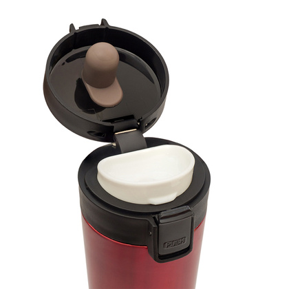 Kubek izotermiczny Casper 350 ml, Czerwony