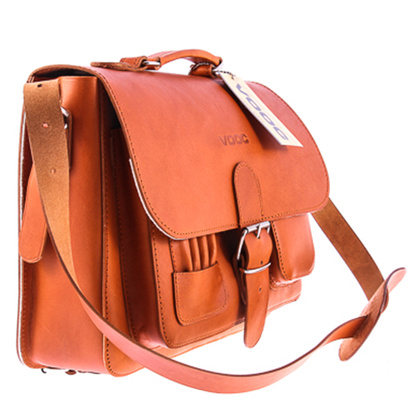 TECZKA SKÓRZANA 3W1 KEMER VOOC Vintage P13 RUDA