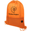 Siateczkowy plecak Oriole ściągany sznurkiem KEMER 12048705 Pomarańczowy