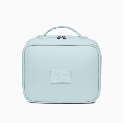 Kosmetyczka PUCCINI FASHION COLLECTION QML016 7B Błękitna