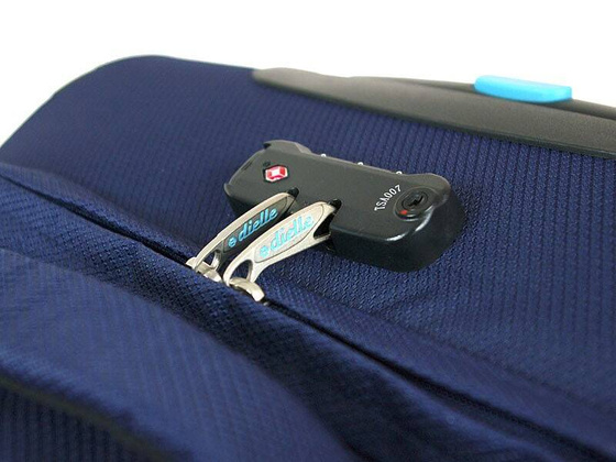 Torba podróżna na kołach DIELLE Granatowa