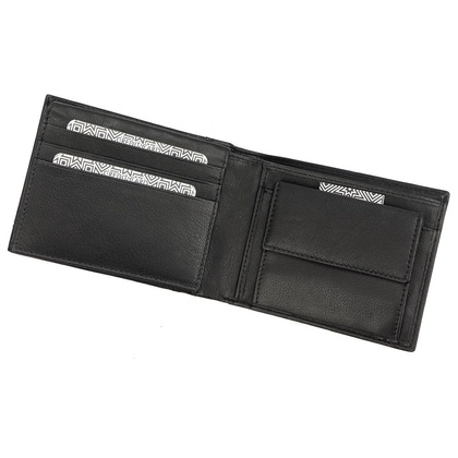 Portfel męski skórzany PELLUCCI IN-1037 Czarny