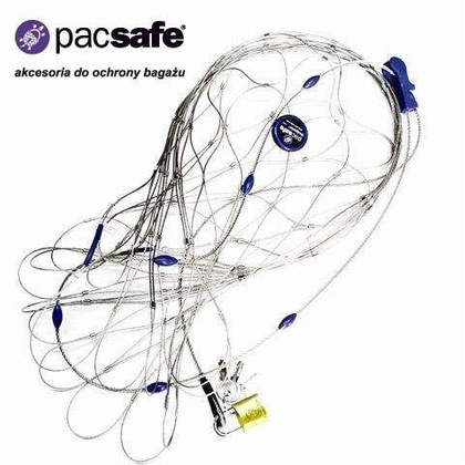 Siatka na plecak do zabezpieczenia bagażu Pacsafe 85l (M)