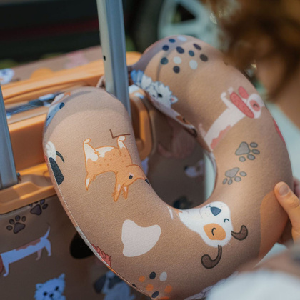 Poduszka podróżna dziecięca PUCCINI PKPP 2B Psy