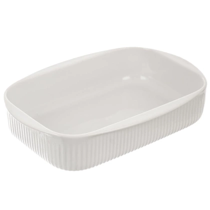 Naczynie żaroodporne porcelanowe / forma do zapiekania 24x17 cm 1 l
