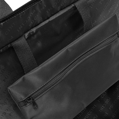 Torba z miejscem na laptop do 15,6" PUCCINI TOTE TD249 1 Czarna
