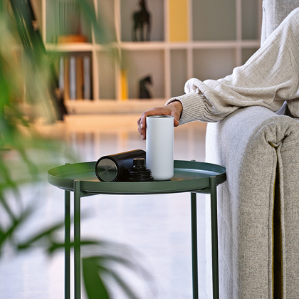 Senegal Kubek podrózny ze stali nierdzewnej z recyklingu 400 ml