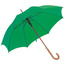 Parasol automatyczny, drewniany NANCY Zielony