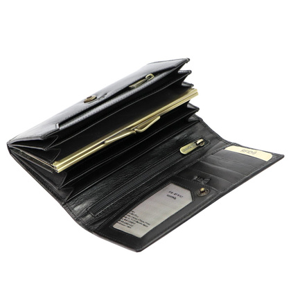 Portfel damski skórzany PELLUCCI 919-67 RFID Czarny